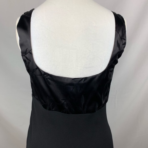 CDC Evening women's black long gown, needs work 10 - Picture 7 of 8